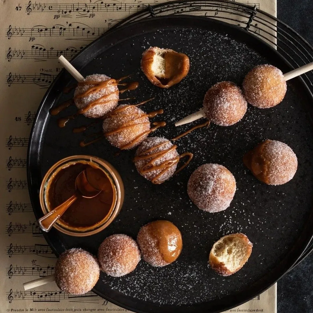 Beignets (Sauces au choix) — Prestige Unions traiteur Lyon