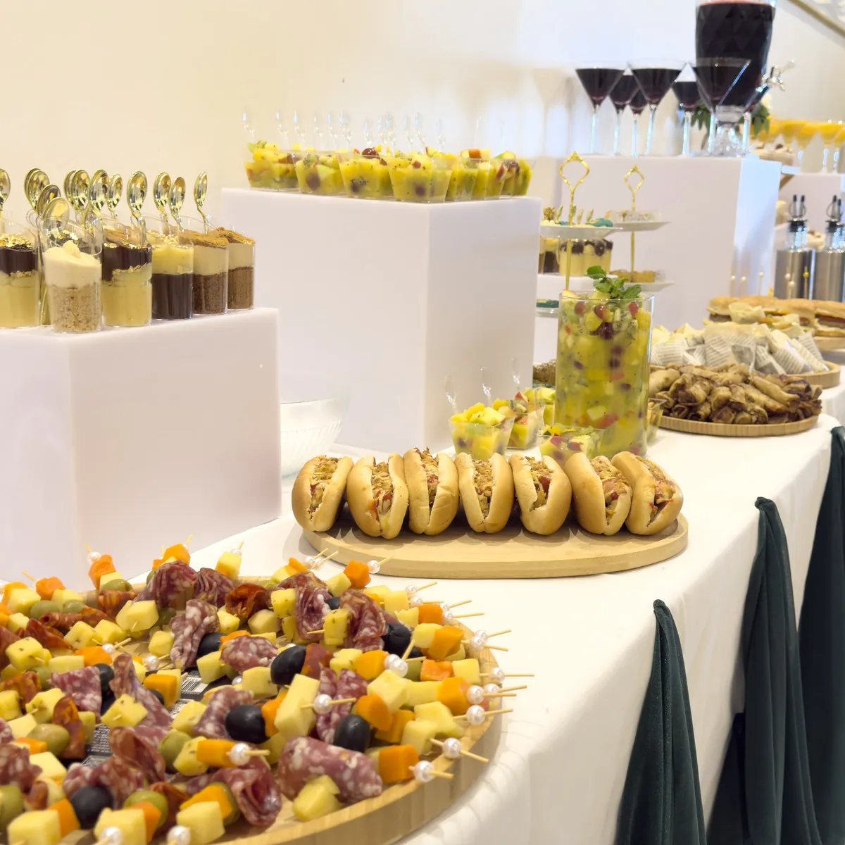 Buffet salé complet — Prestige Unions traiteur Lyon