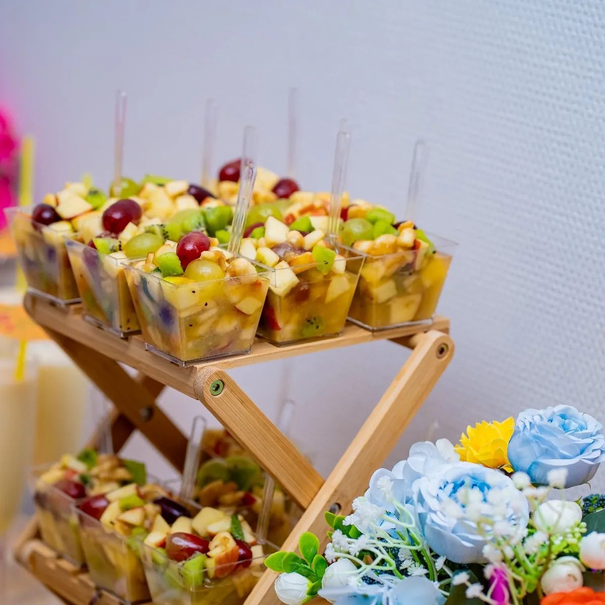 Verrines de fruits frais — Prestige Unions traiteur Lyon